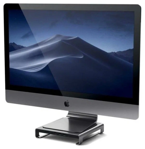 Док-станция Satechi Type-C Aluminum iMac Stand with Built-in USB-C Data для iMac (серый космос) Док-станция купить в Барнауле фото 5