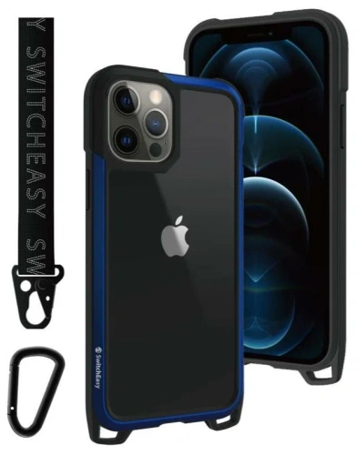 Чехол для Apple iPhone 12/12 Pro 6.1 Odyssey Синий SwitchEacy Чехлы брендовые для Apple купить в Барнауле