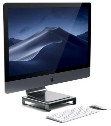 Док-станция Satechi Type-C Aluminum iMac Stand with Built-in USB-C Data для iMac (серый космос) Док-станция купить в Барнауле фото 6