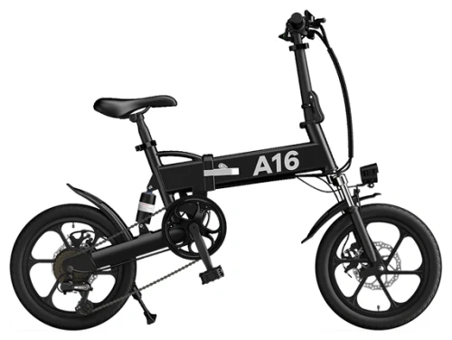 Электровелосипед ADO Electric Bicycle A16 Black Электровелосипеды ADO купить в Барнауле фото 3