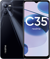 Realme C35 4+64GB Черный RealMe купить в Барнауле