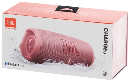 Акустическая система JBL CHARGE 5 Розовый JBL купить в Барнауле фото 6