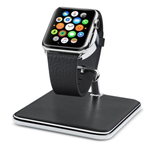 Подставка Twelve South Forte для Apple Watch, хромированная сталь (черный/хром) Подставки для часов купить в Барнауле фото 3