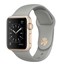 Apple Watch Series 1 38mm Case Gold Aluminium Sport Band Concrete Apple купить в Барнауле