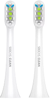 Сменная насадка SOOCAS для детской зубной щетки X3 (2 шт) белая Зубные щетки и ирригаторы Soocas купить в Барнауле